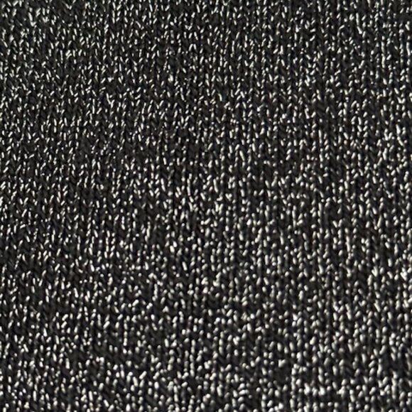 House of Harlow 1960 Women's Black Silver Lurex Metallic Dress Mock Neck Med NWT - Picture 7 of 15